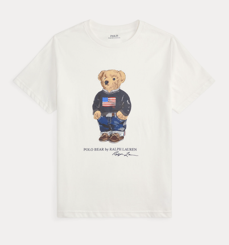 T-skjorte Kortermet White Core Bear