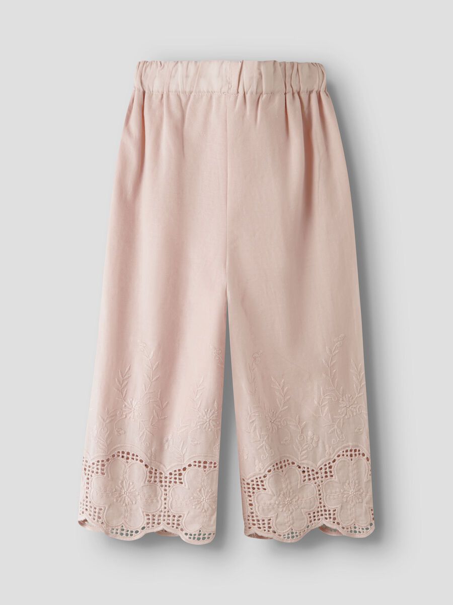 Dayna Wide Ancle Pant Peach Whip