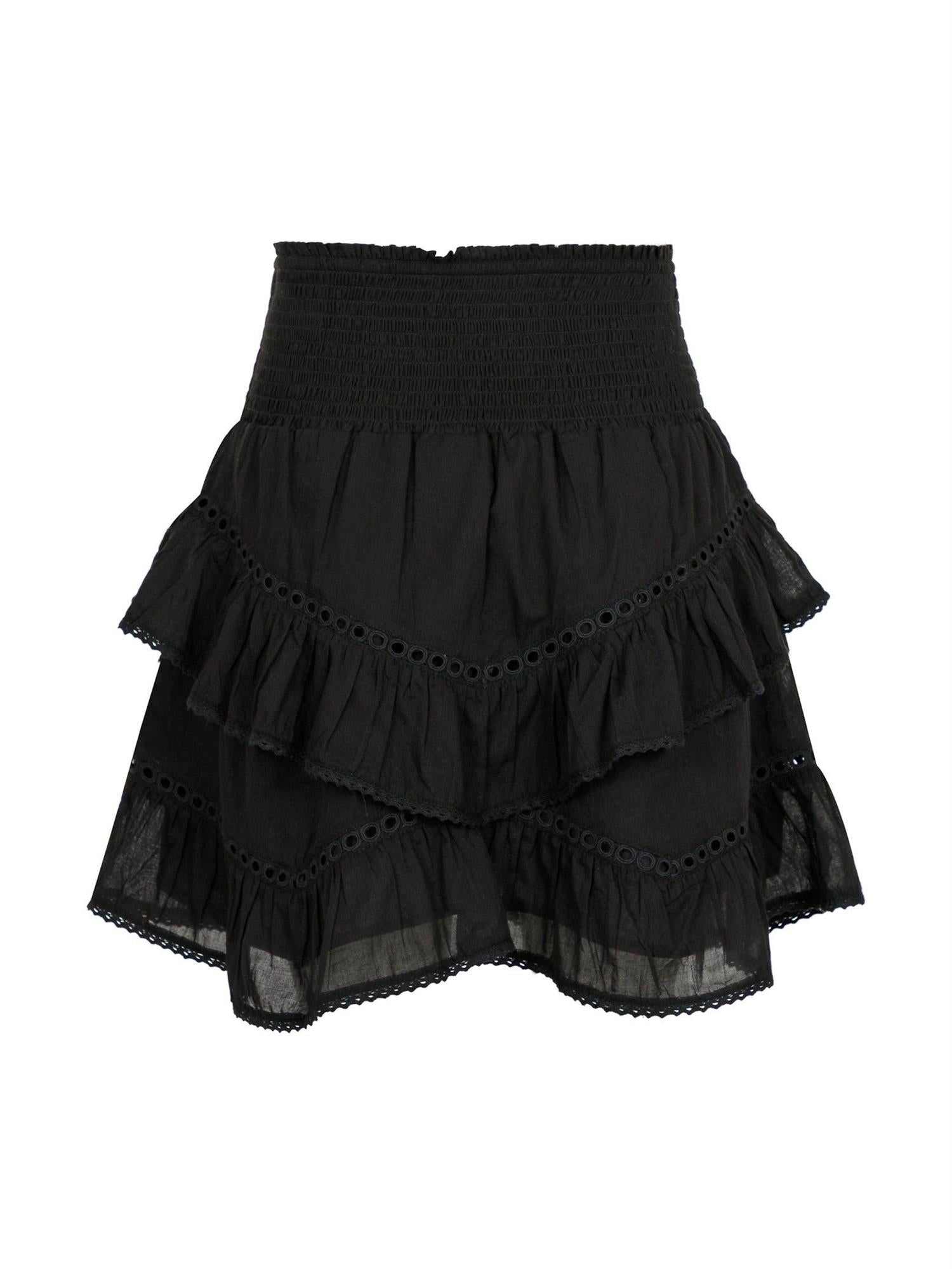 Ricki Voile Skirt Black