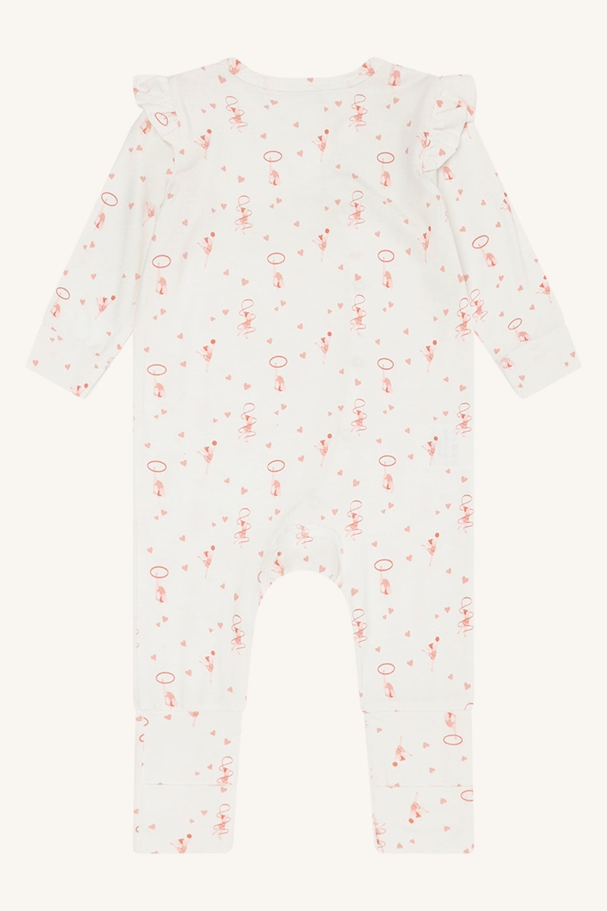 Mulle Nattdrakt Gymnast Ivory