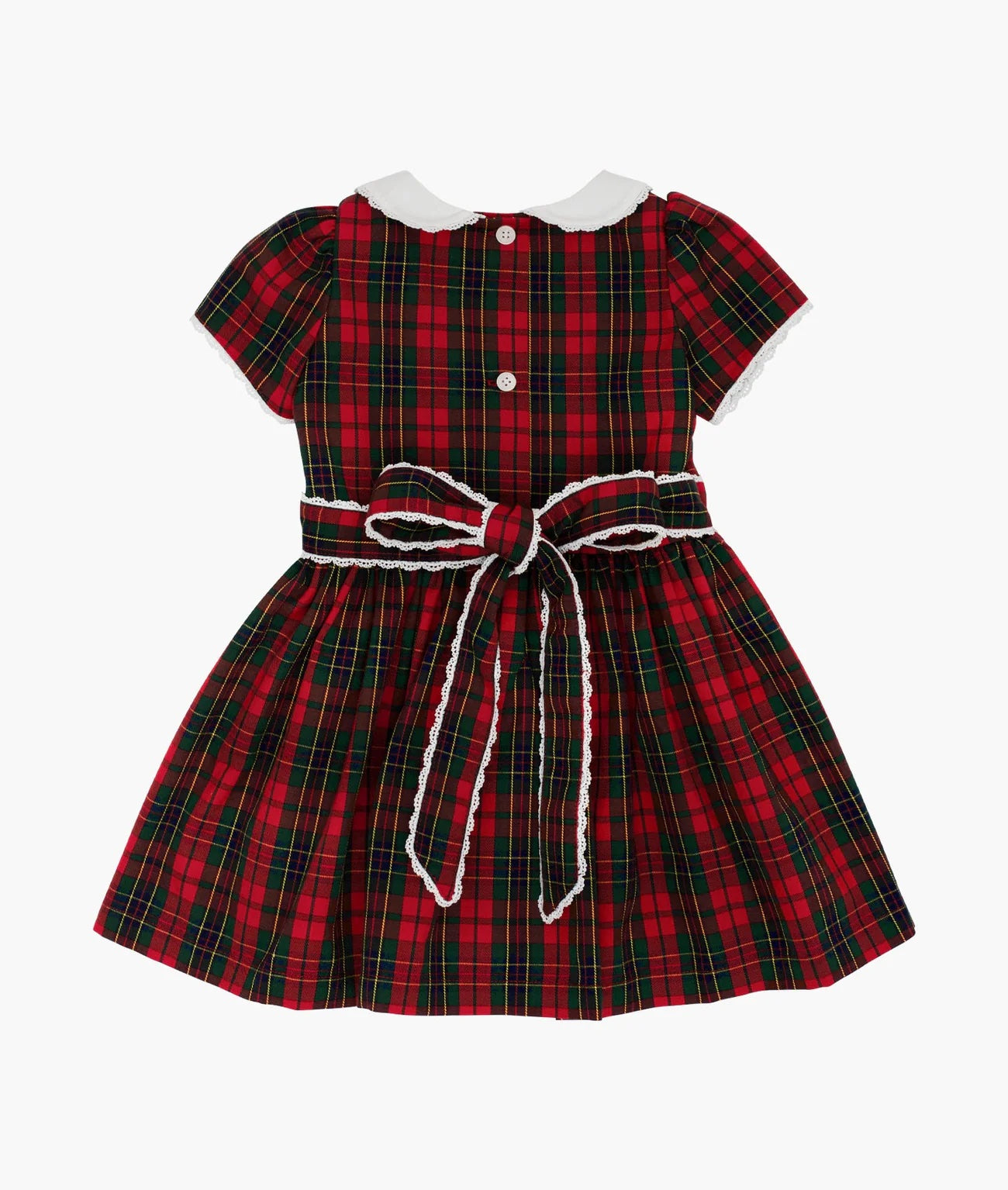 Plaid Fanny Dress Red Plaid