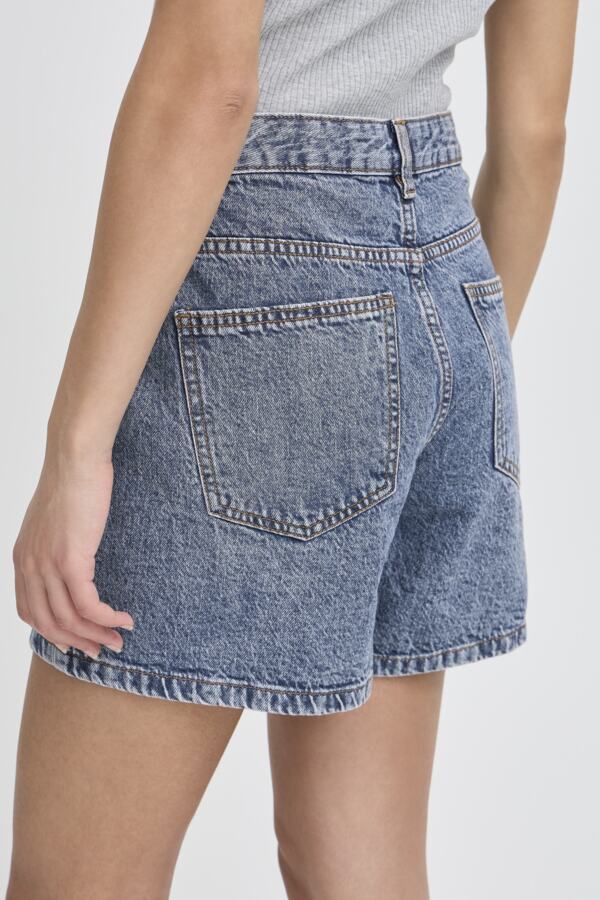Aveny Shorts Medium Blue Stone Washed