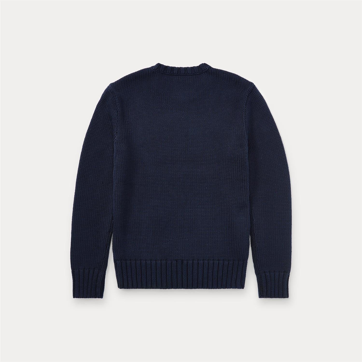 The Iconic Flag Sweater Hunter Navy