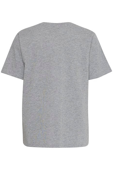 Nynna Tshirt Light Grey Melange