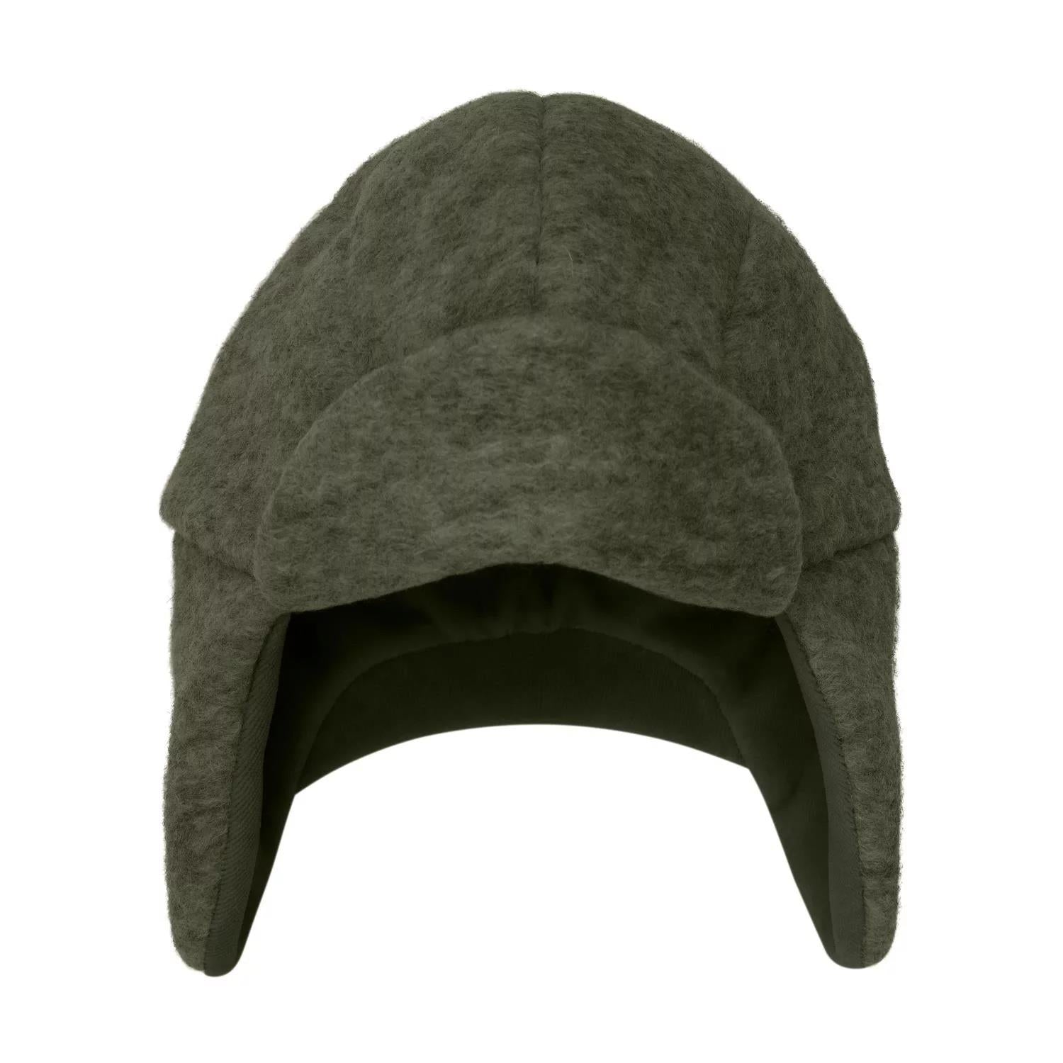 Hat Wool W. Velour Lining Beetle