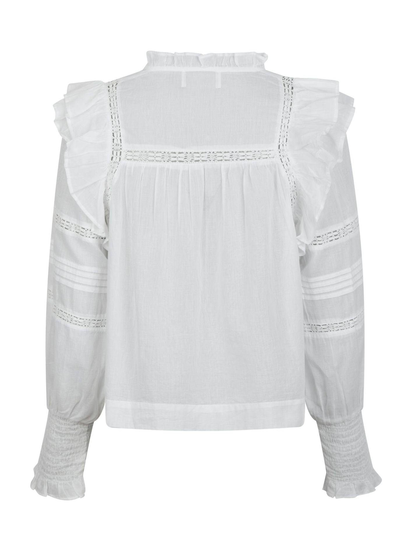 Mauri Voile Blouse White