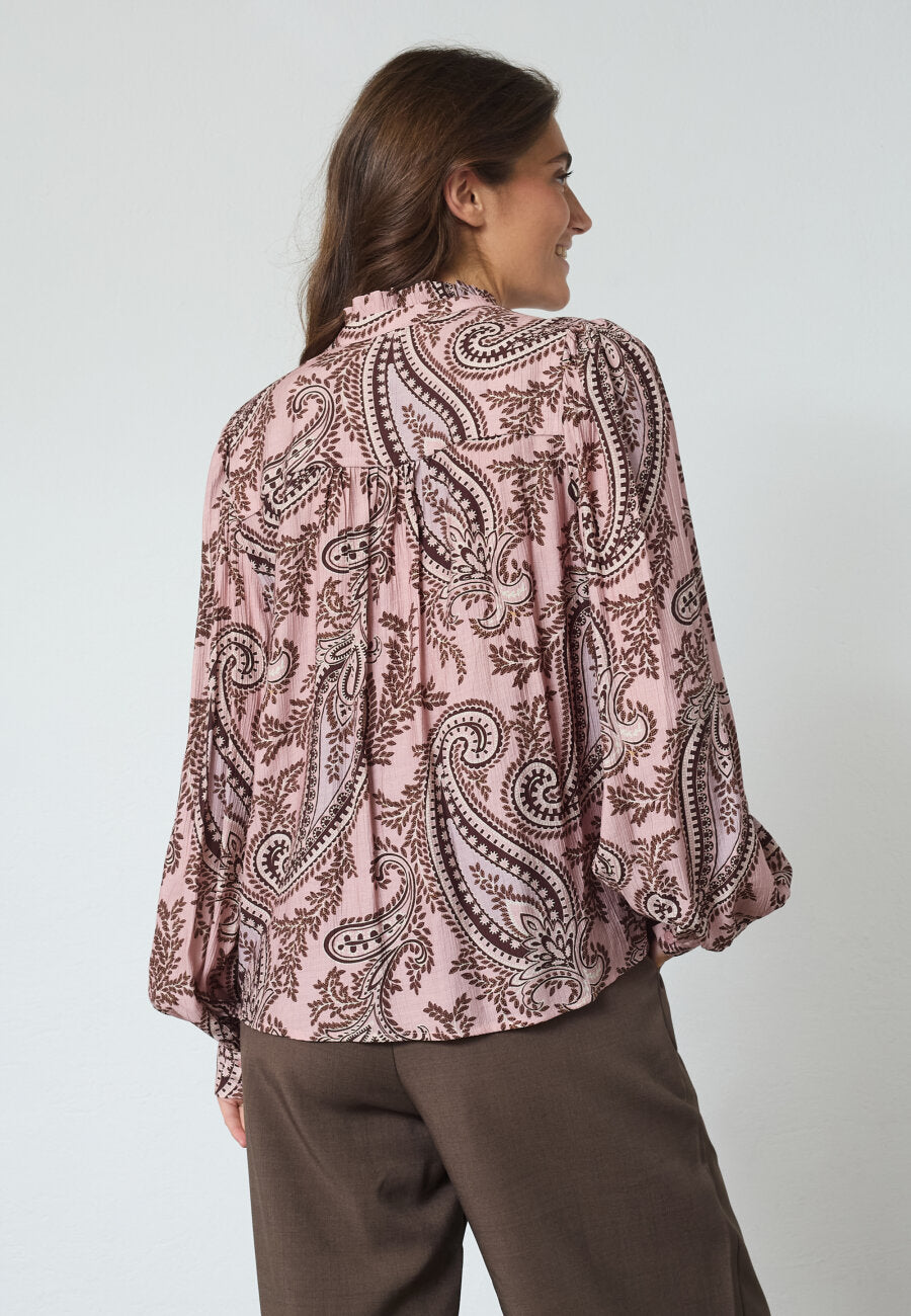 Virsa Shirt Mauve Paisley