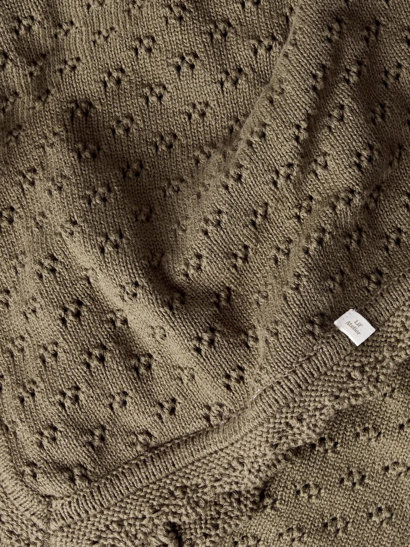 Nilio Knit Blanket Sepia Teak