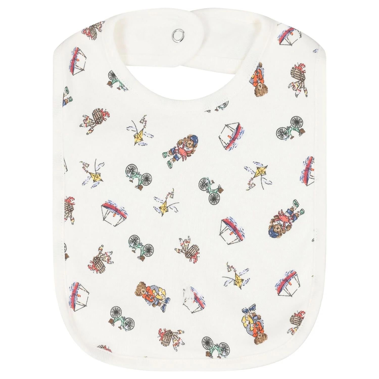 Polo Bear Cotton 3-Piece Gift Set