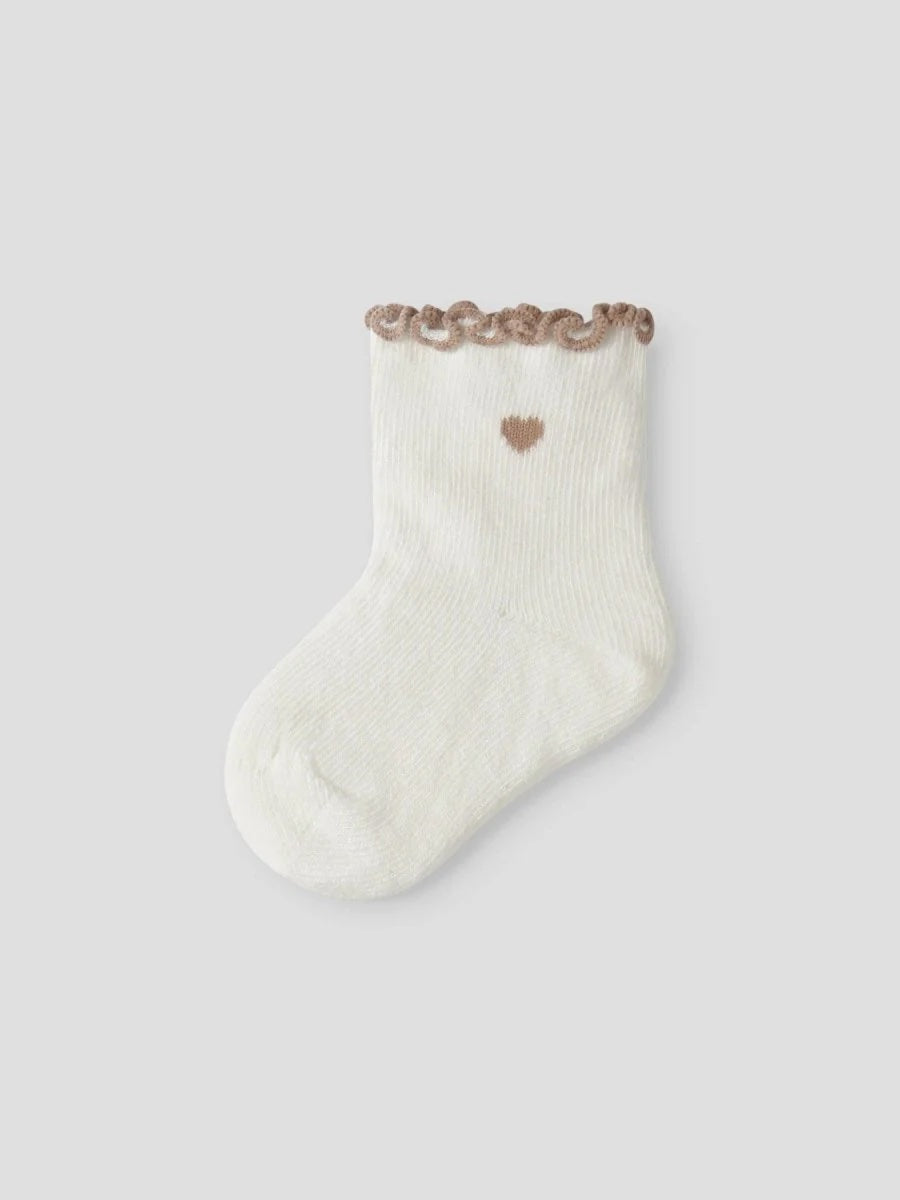 Fiducia Sock Coconut Milk/Oxford Tan