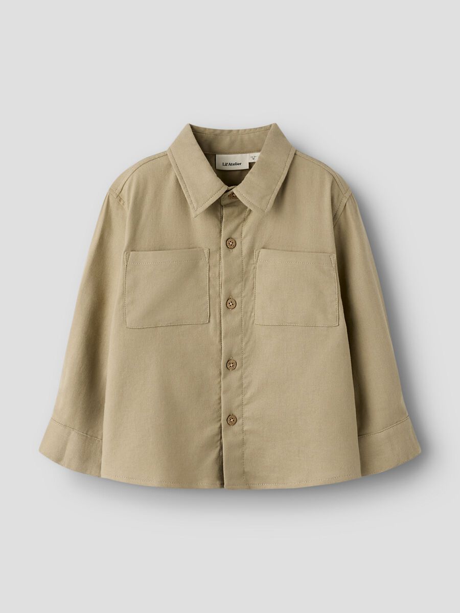 Koa Ls Loose Shirt Twill