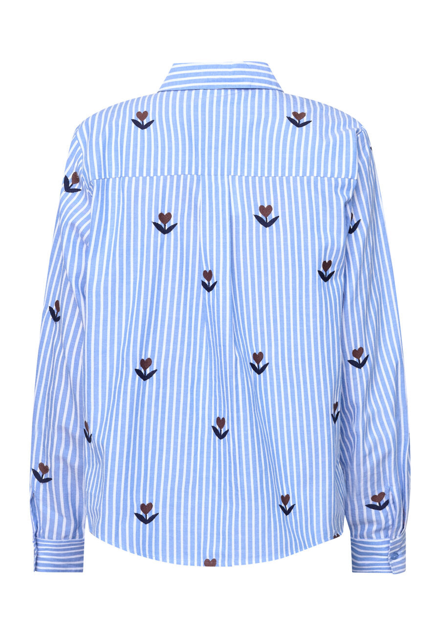 Ibisa Shirt Blue Stripes