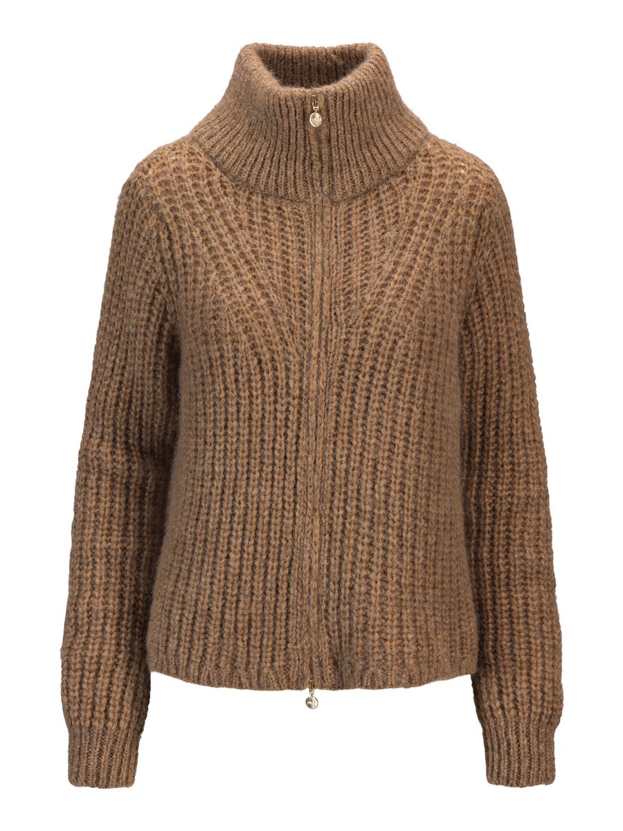 Vicky Chunky Cardigan Camel