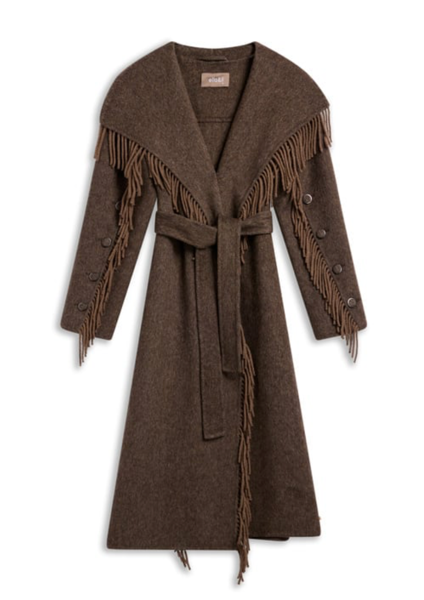 Heidi Coat Dark Brown