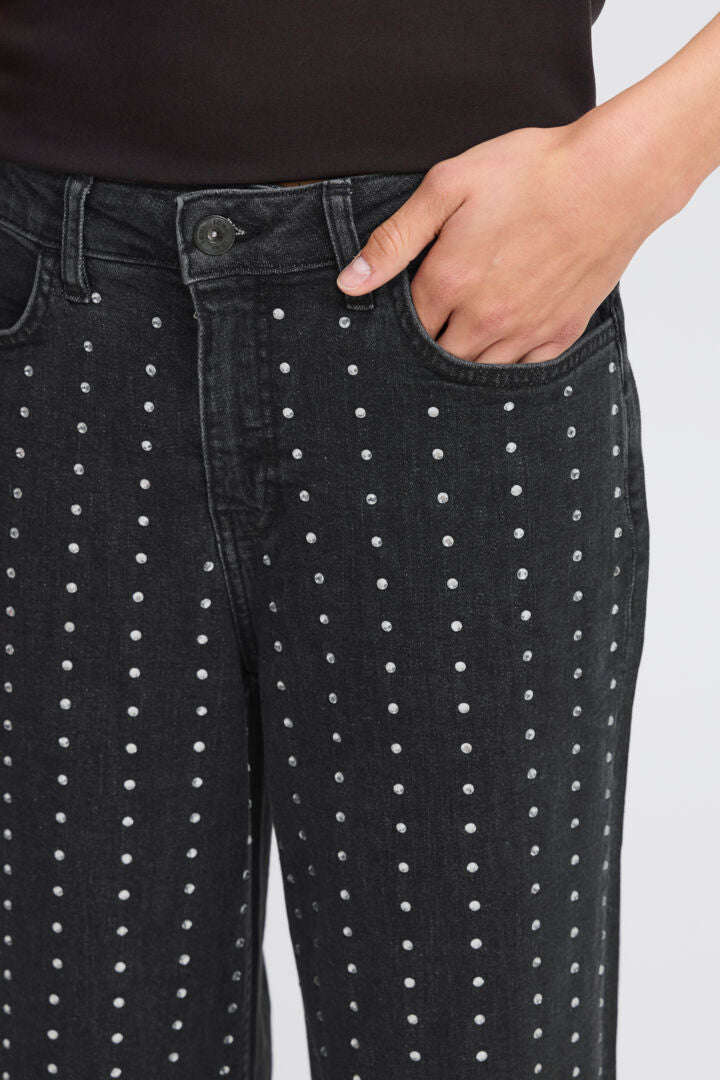 Braidy Pant Washed Black