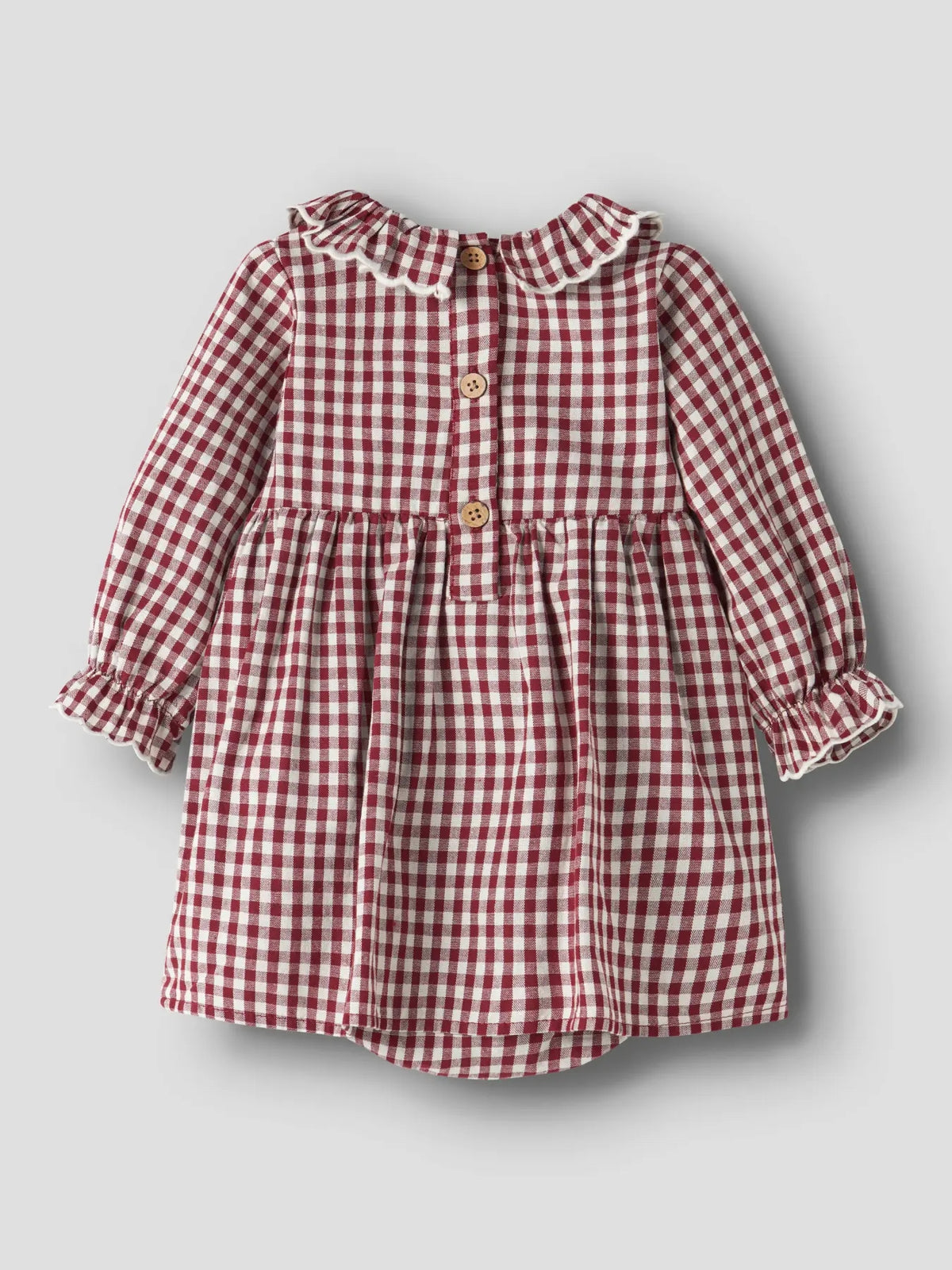 Roanne Ls Body Dress Biking Red