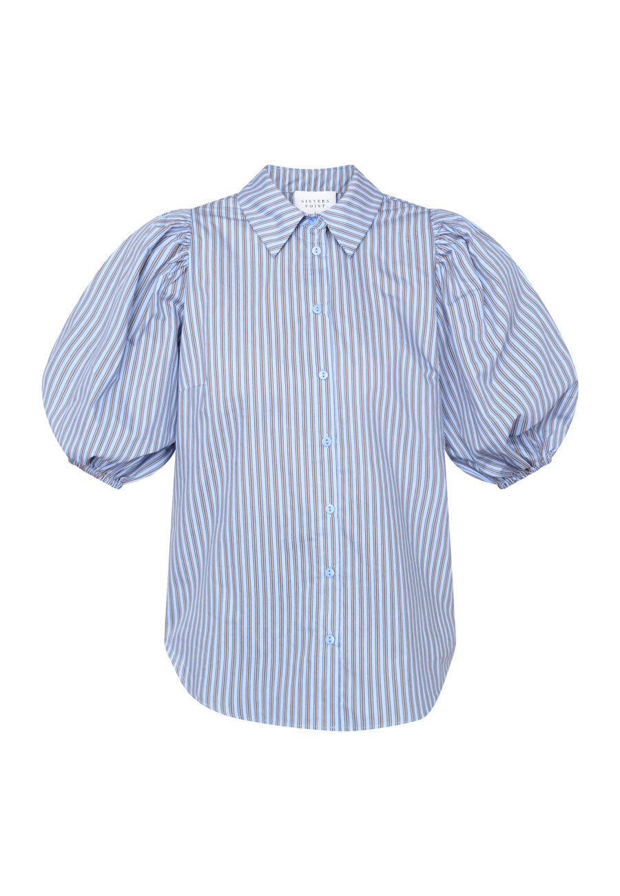 Ella Shirt Blue Stripes