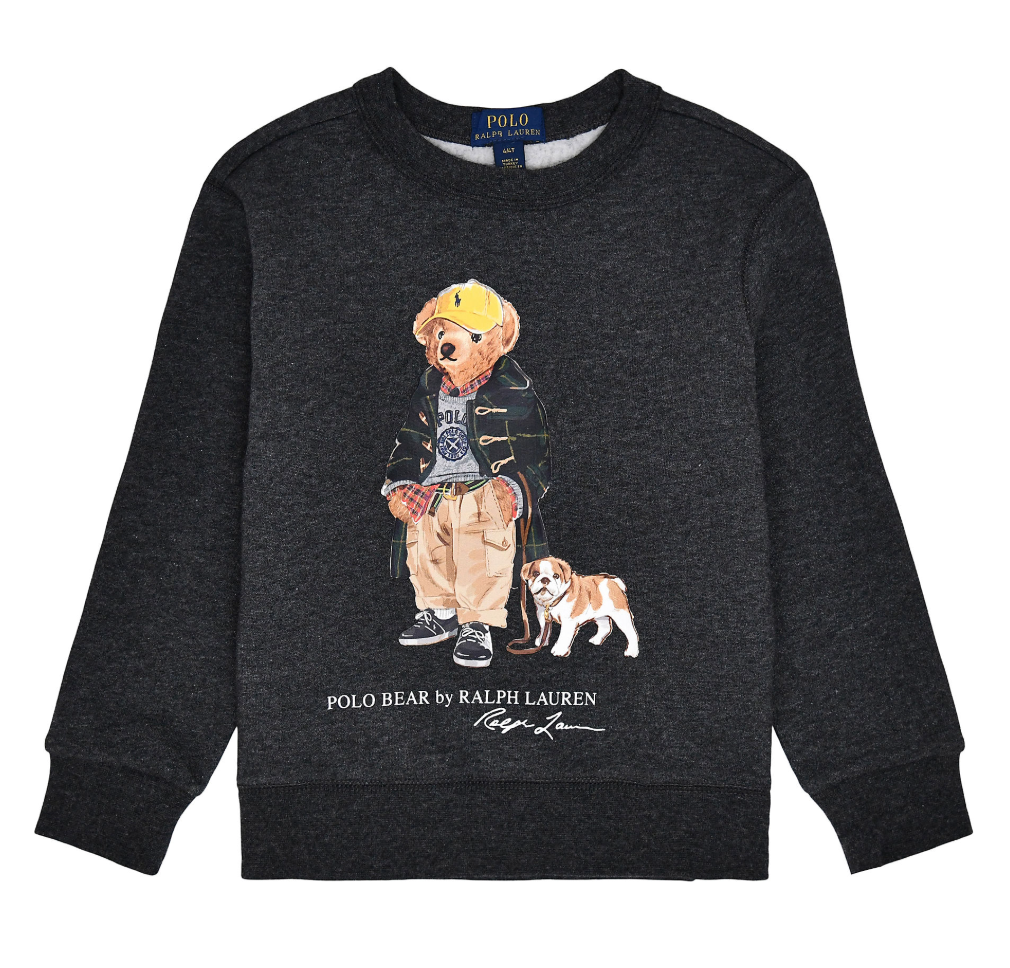 Knit-Sweatshirt Bear Windsor Heather