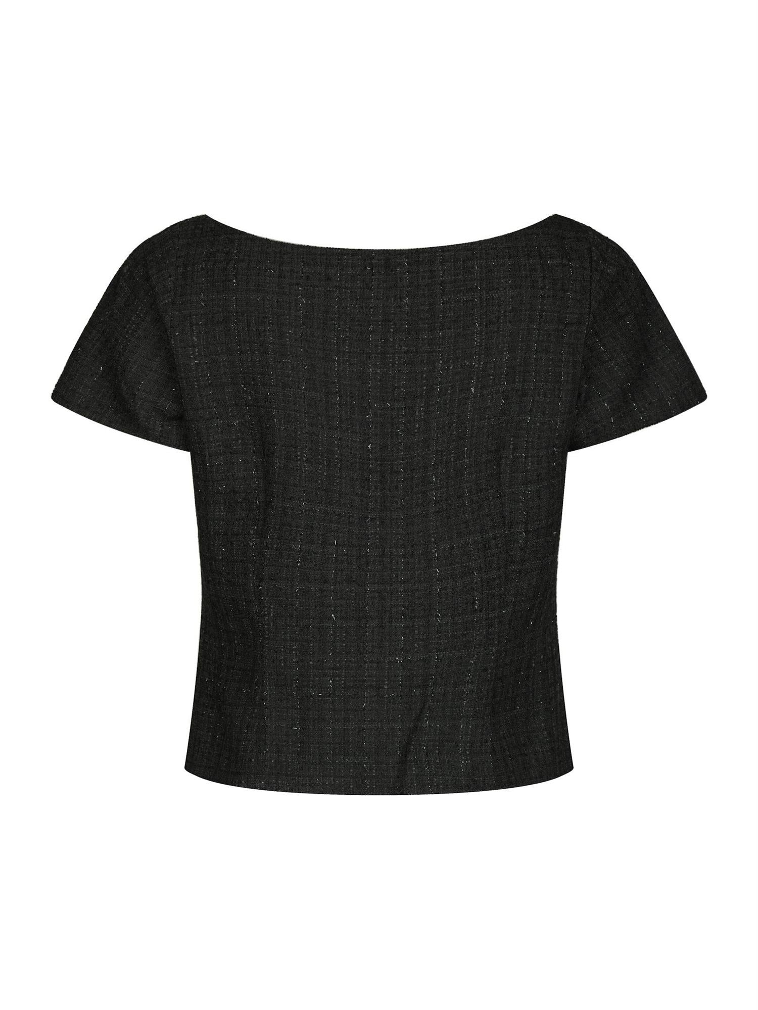 Tango Boucle Top Black