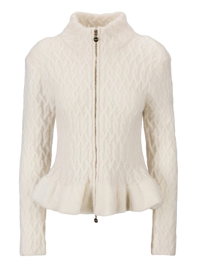 Lene Alpaca Cardigan Ivory