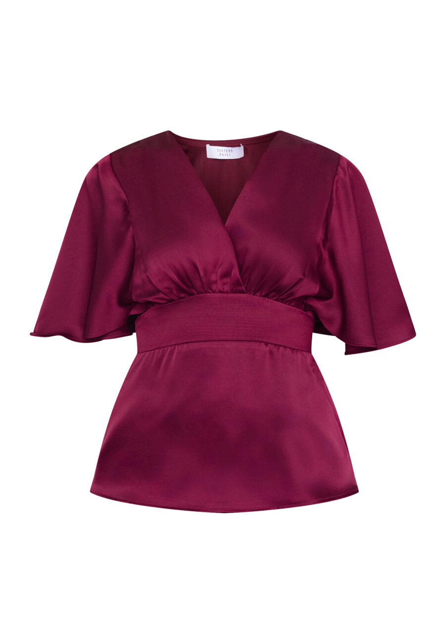 Gisela Top Bordeaux