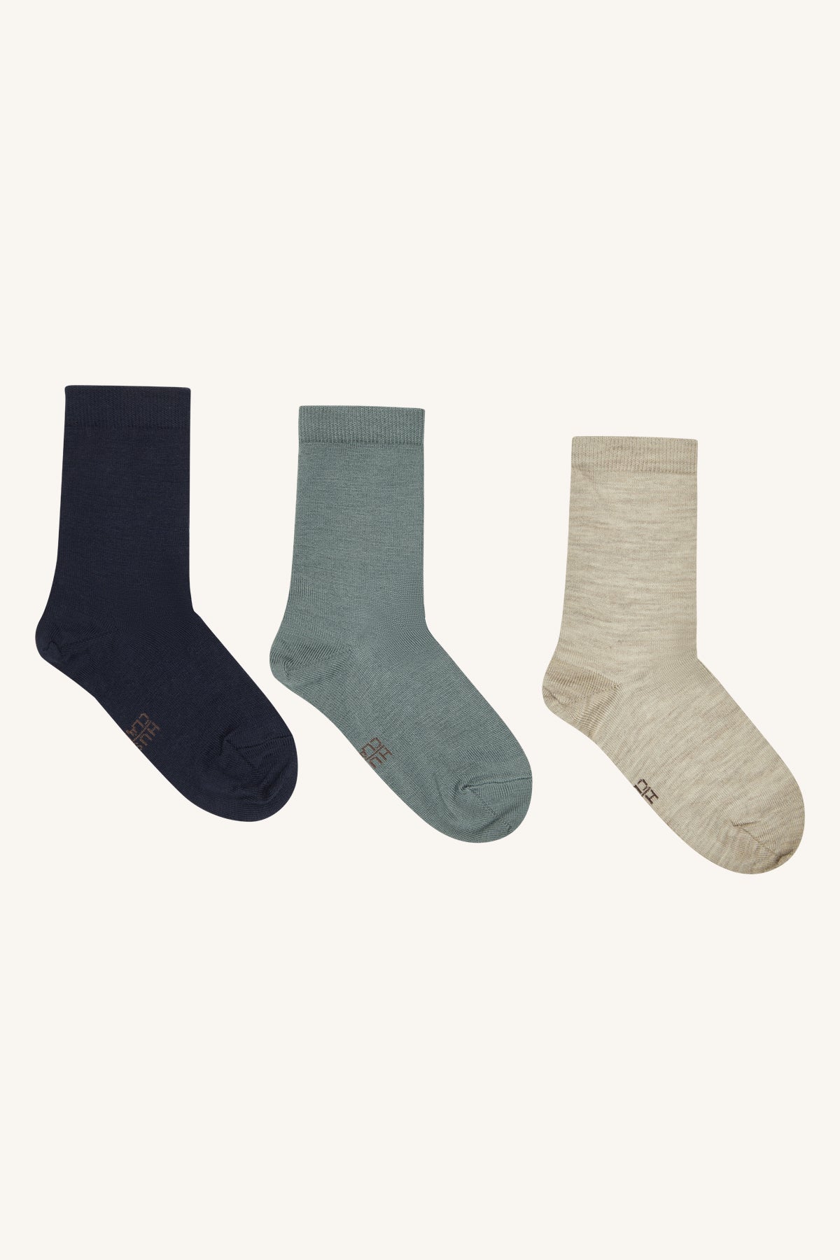 Foty 3-Pack Socks Wool/Bamboo More Navy