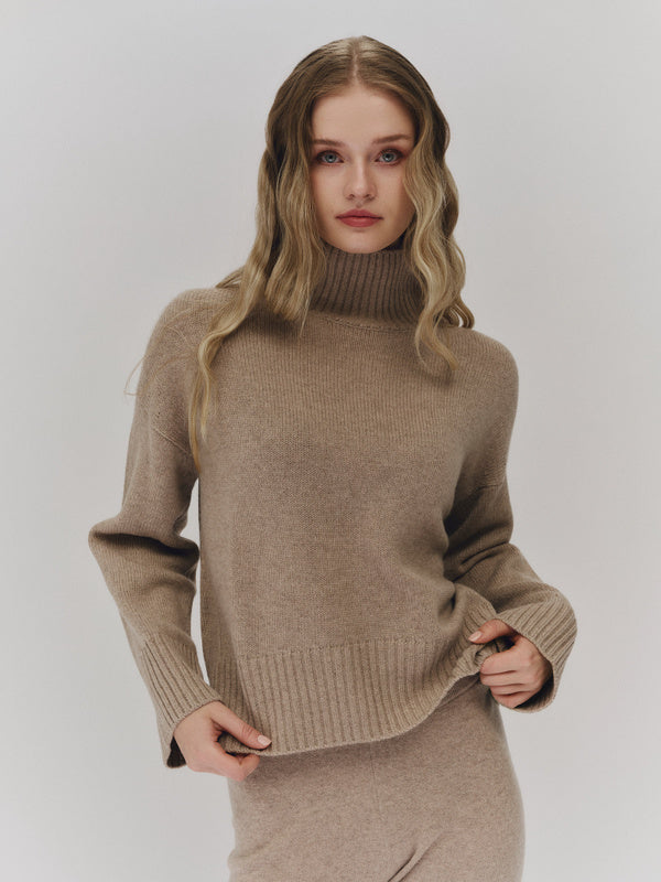 Lily Cashmere Sweater Beige