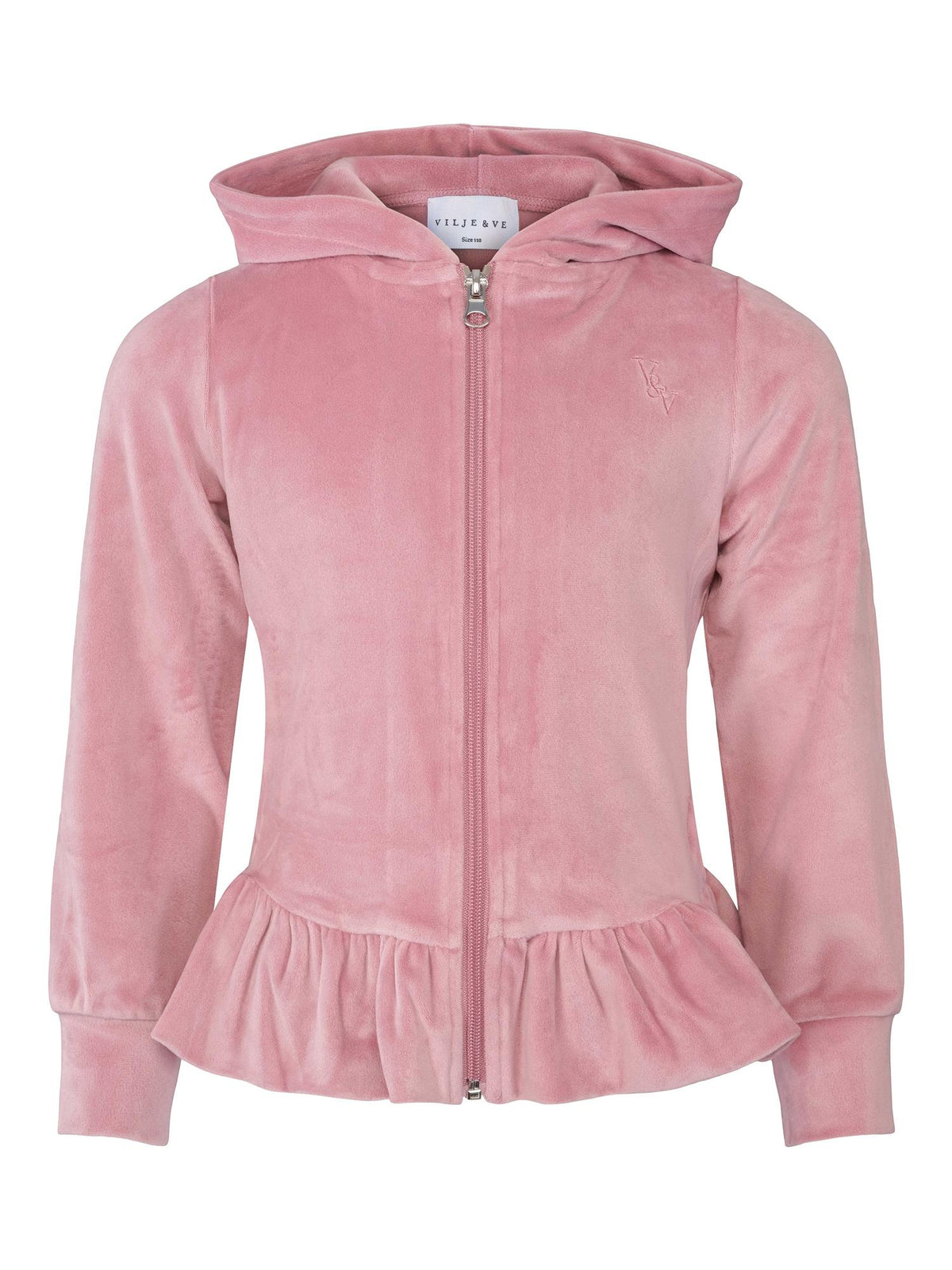 Alma Velour Jacket Blush Rose