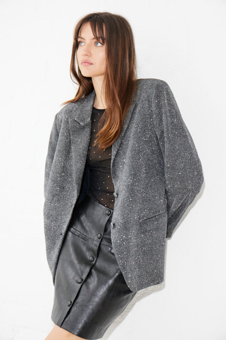 Dunna Blazer Dark Silver