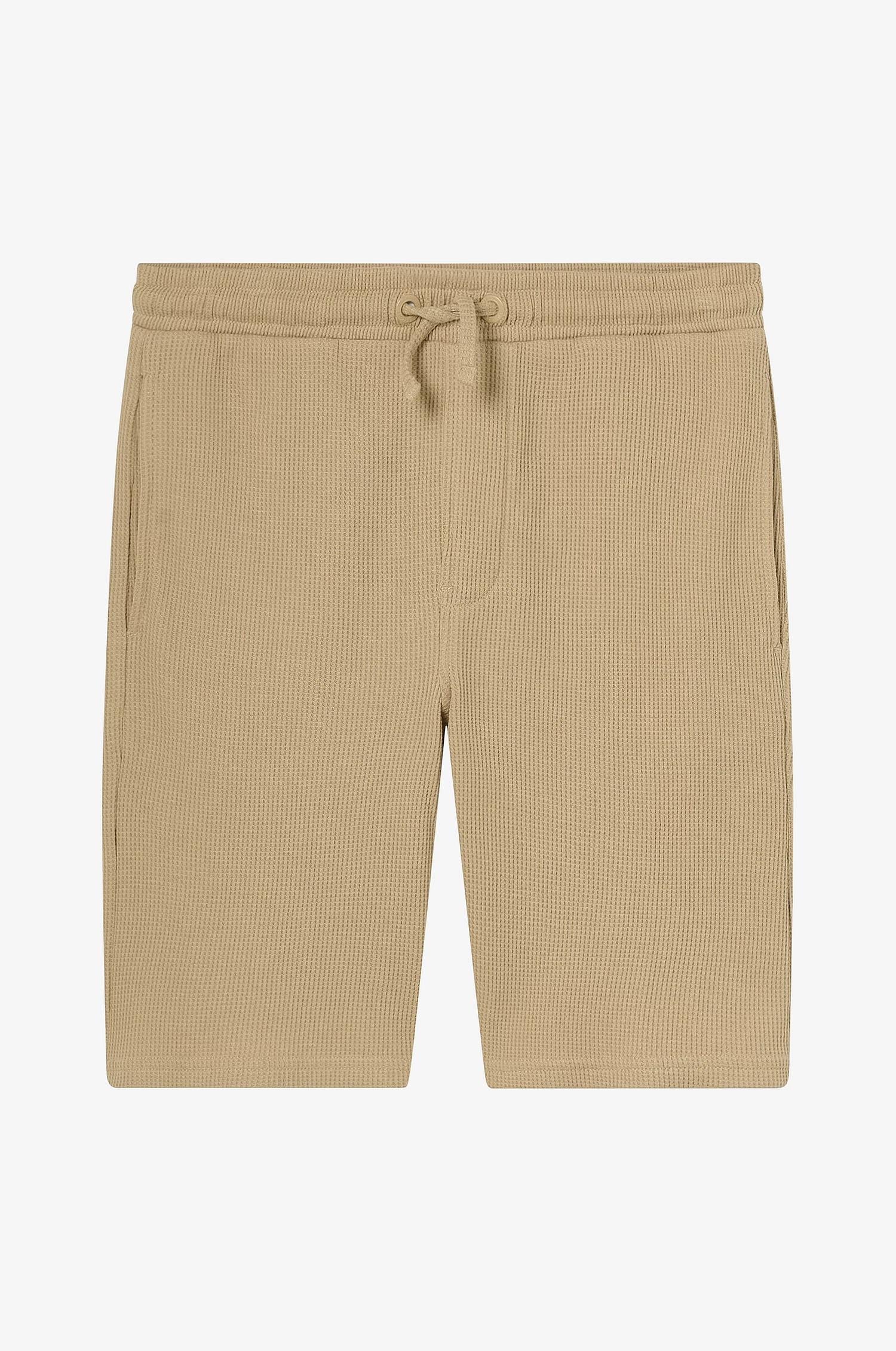 Waffle Short Dark Sand