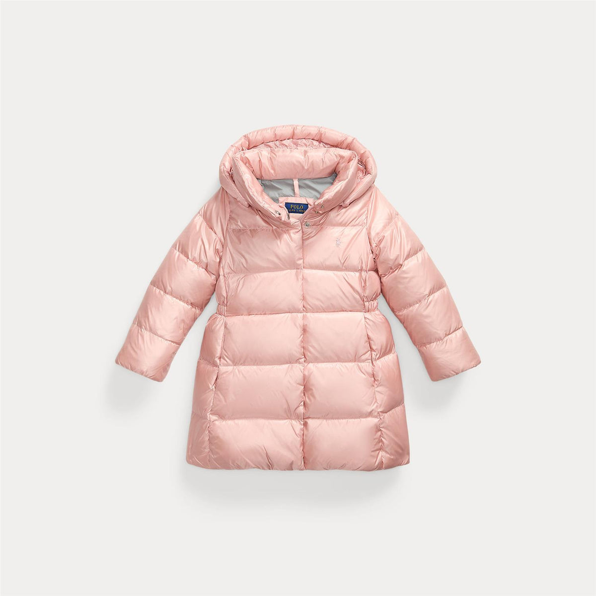 Celia Down Coat Hint Of Pink Metallic