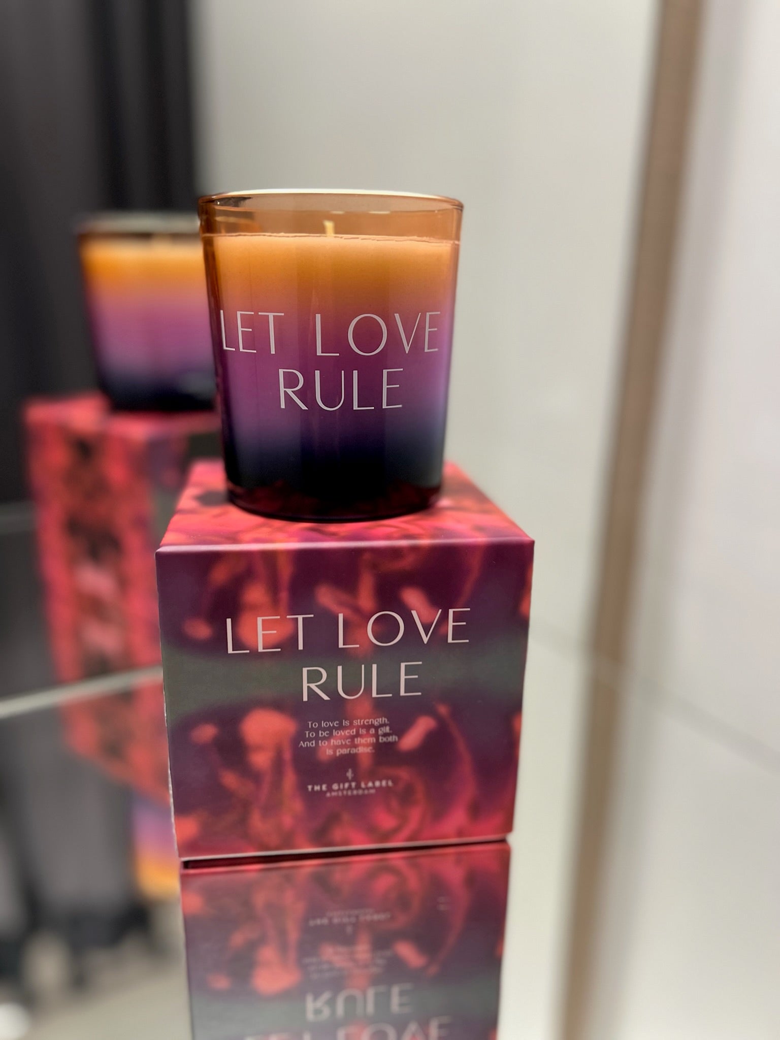 Let Love Rule Big Candle