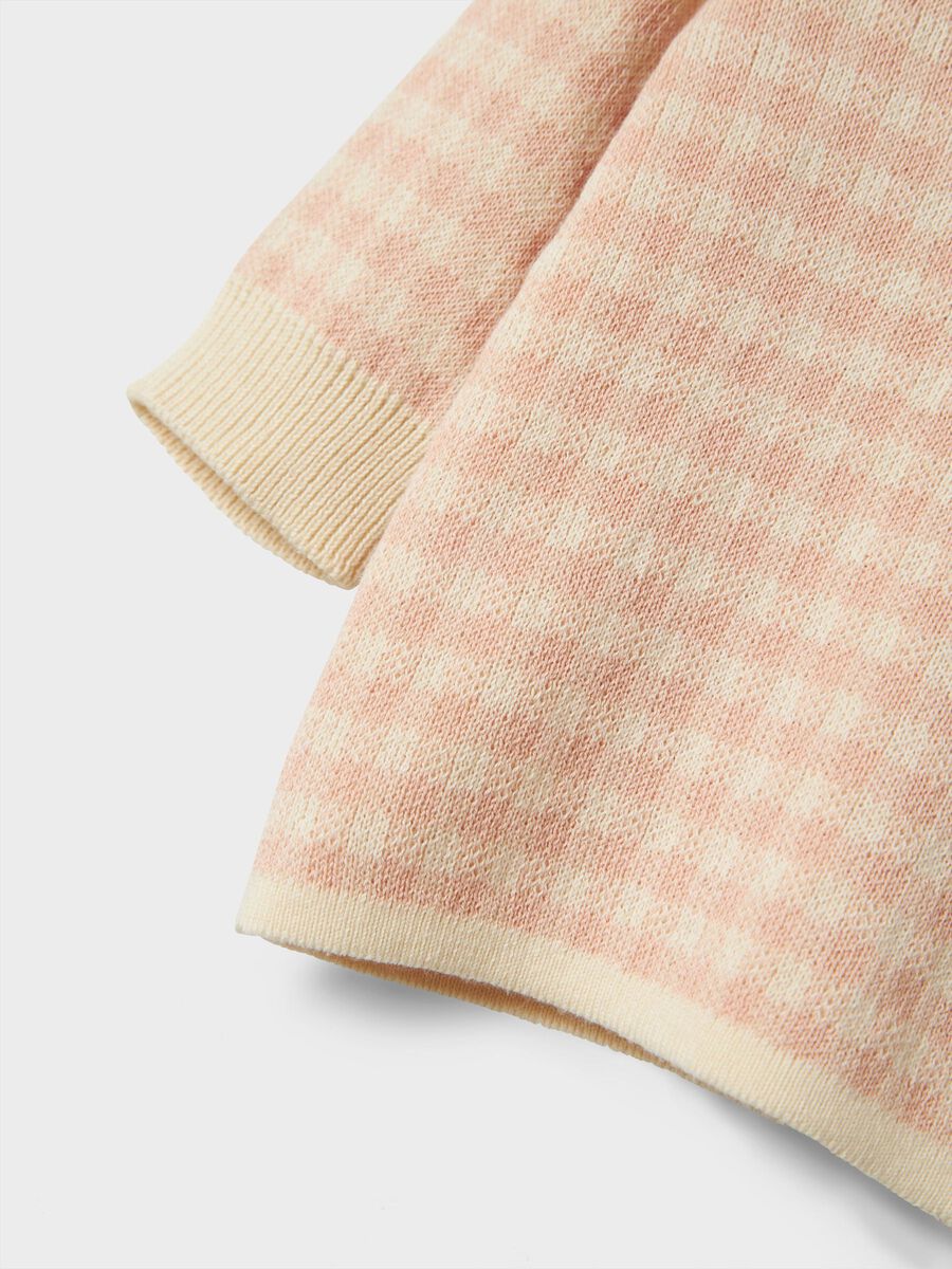 Nadie Langermet Loose Knit Cameo Rose