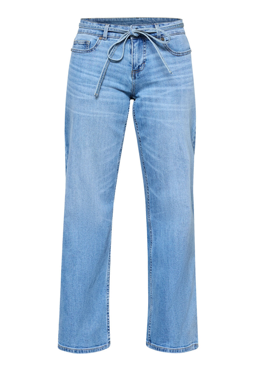 Onea Belt Jeans Mid Blue