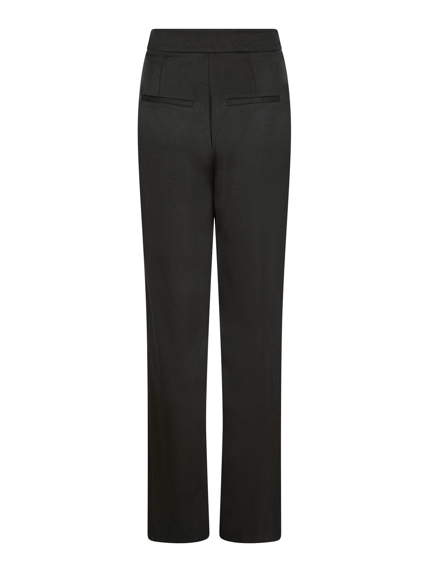 Debra Heavy Sateen Pant Black