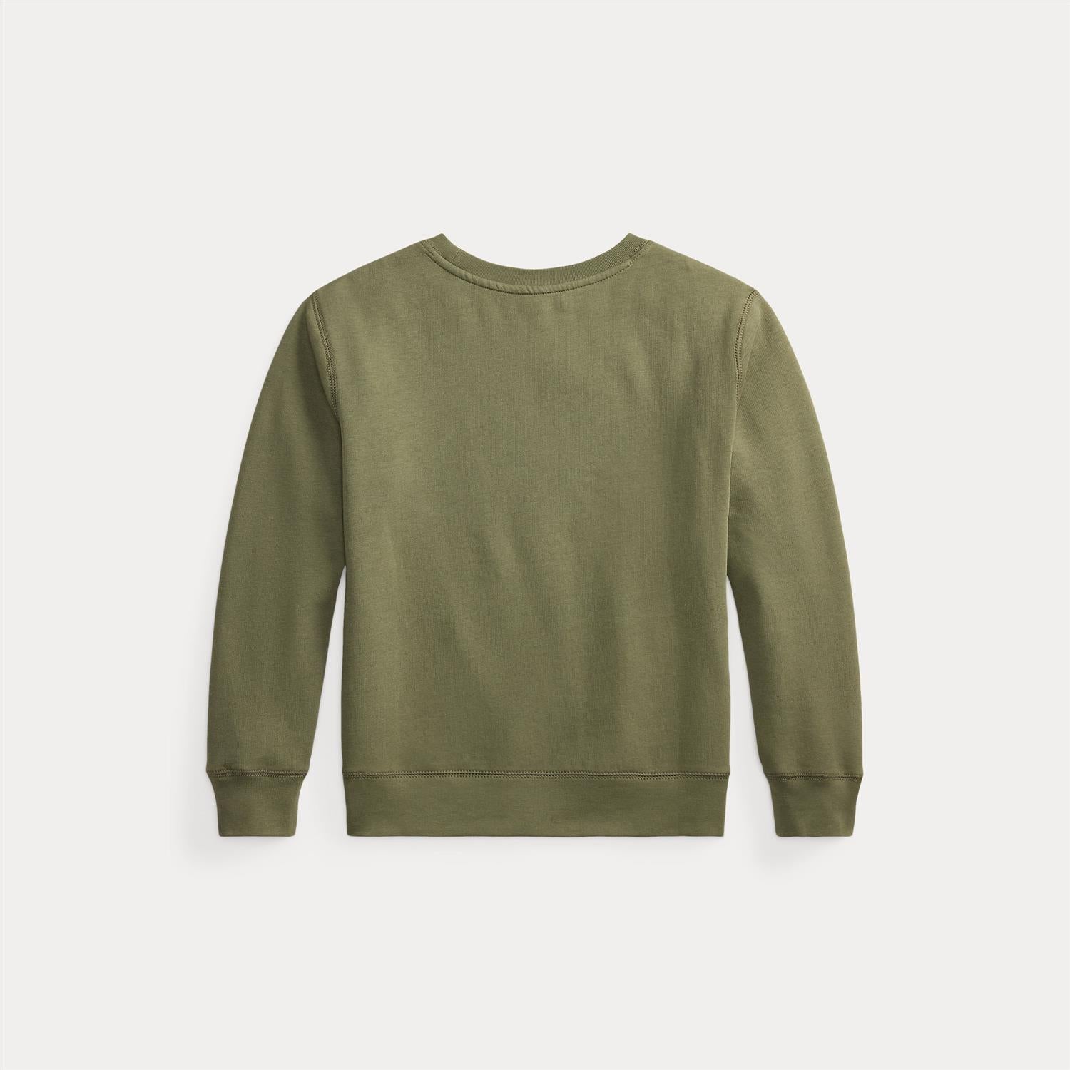 Polo Bear Fleece Sweatshirt Cruise Olive