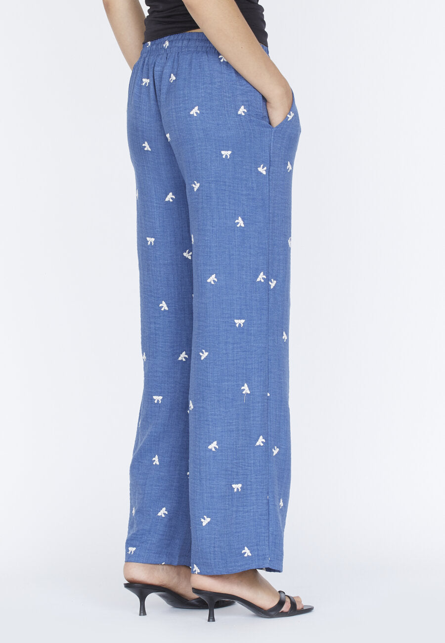 Ella Pant Ocean Bow