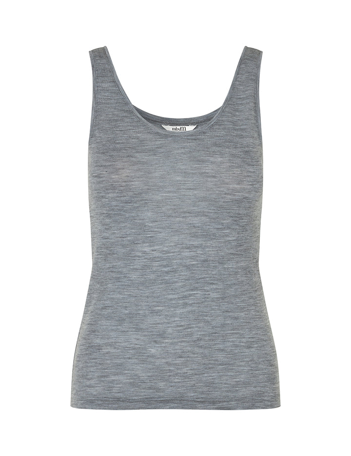 Sina Singlet Medium Grey Melange