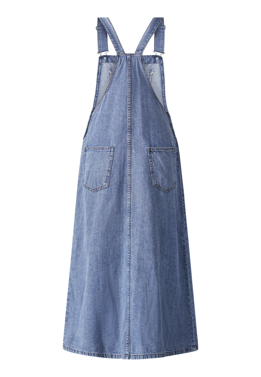 Obana Long Dress Blue Wash