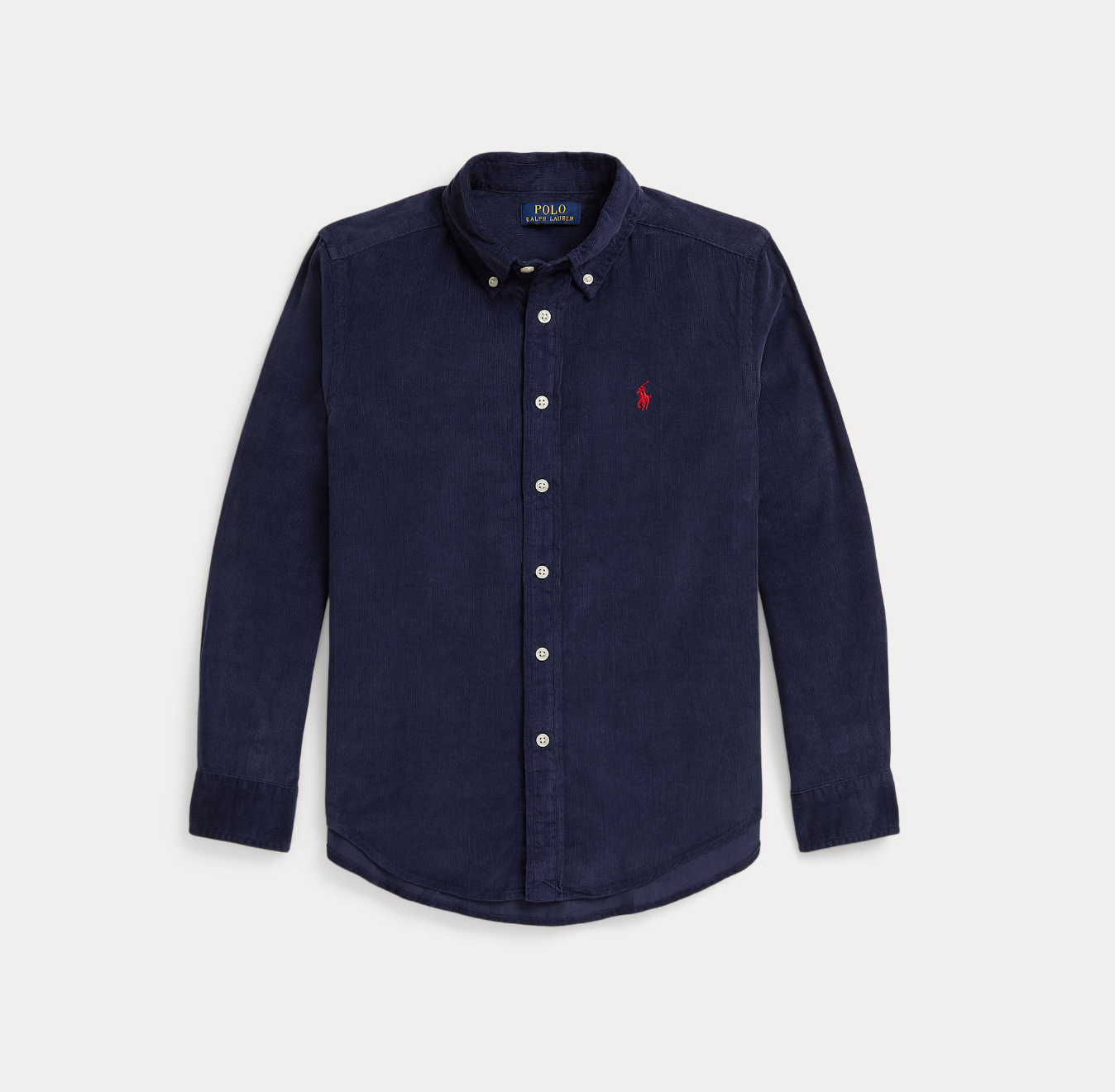 Cotton Corduroy Shirt Navy