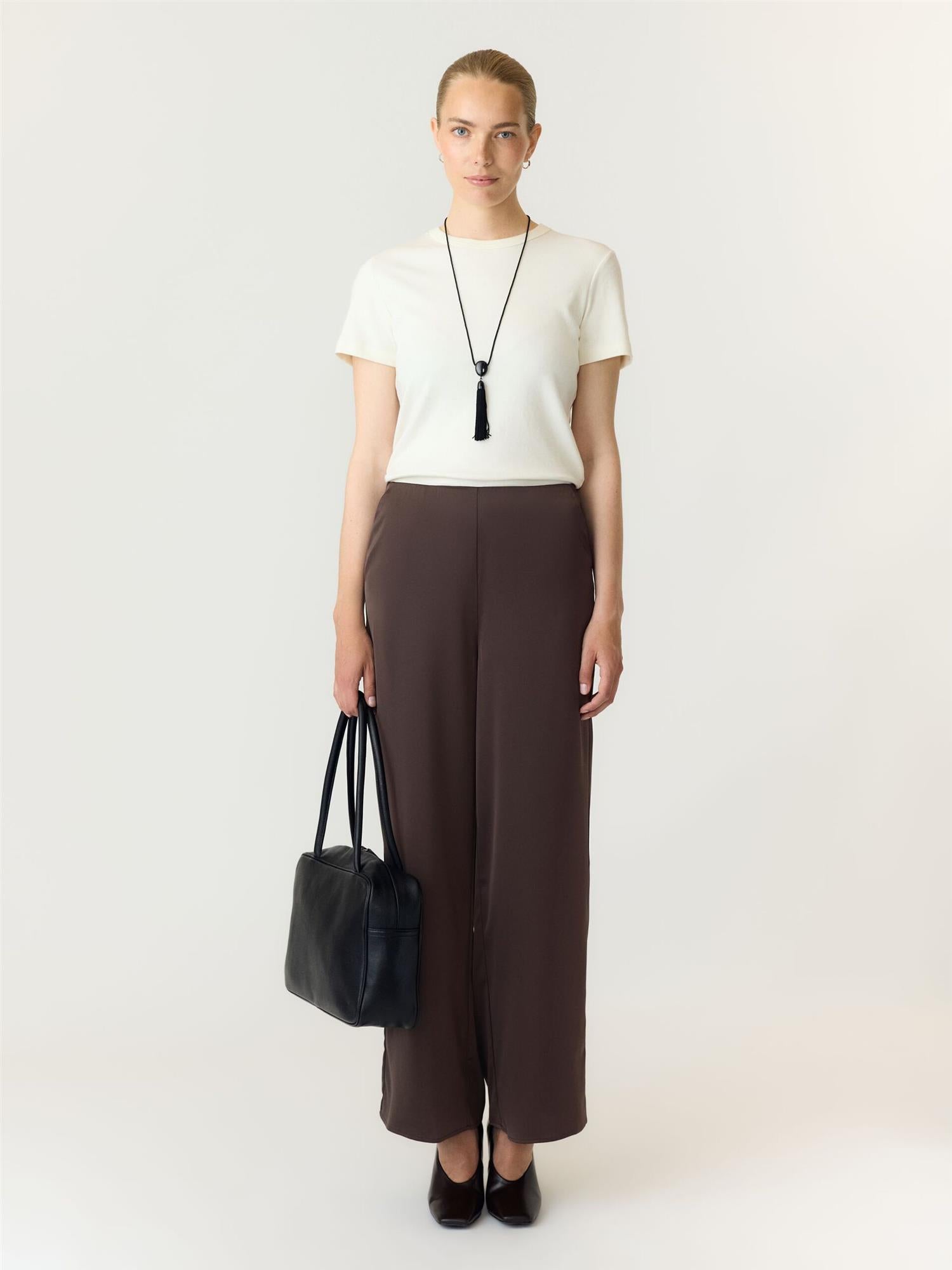 YASPELLA Wide Chocolate Brown