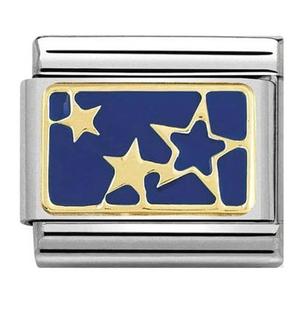 Stars Blue Plate
