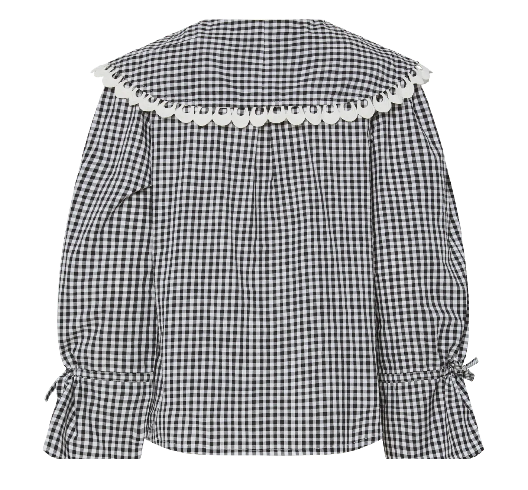 YASKARA Shirt Black White