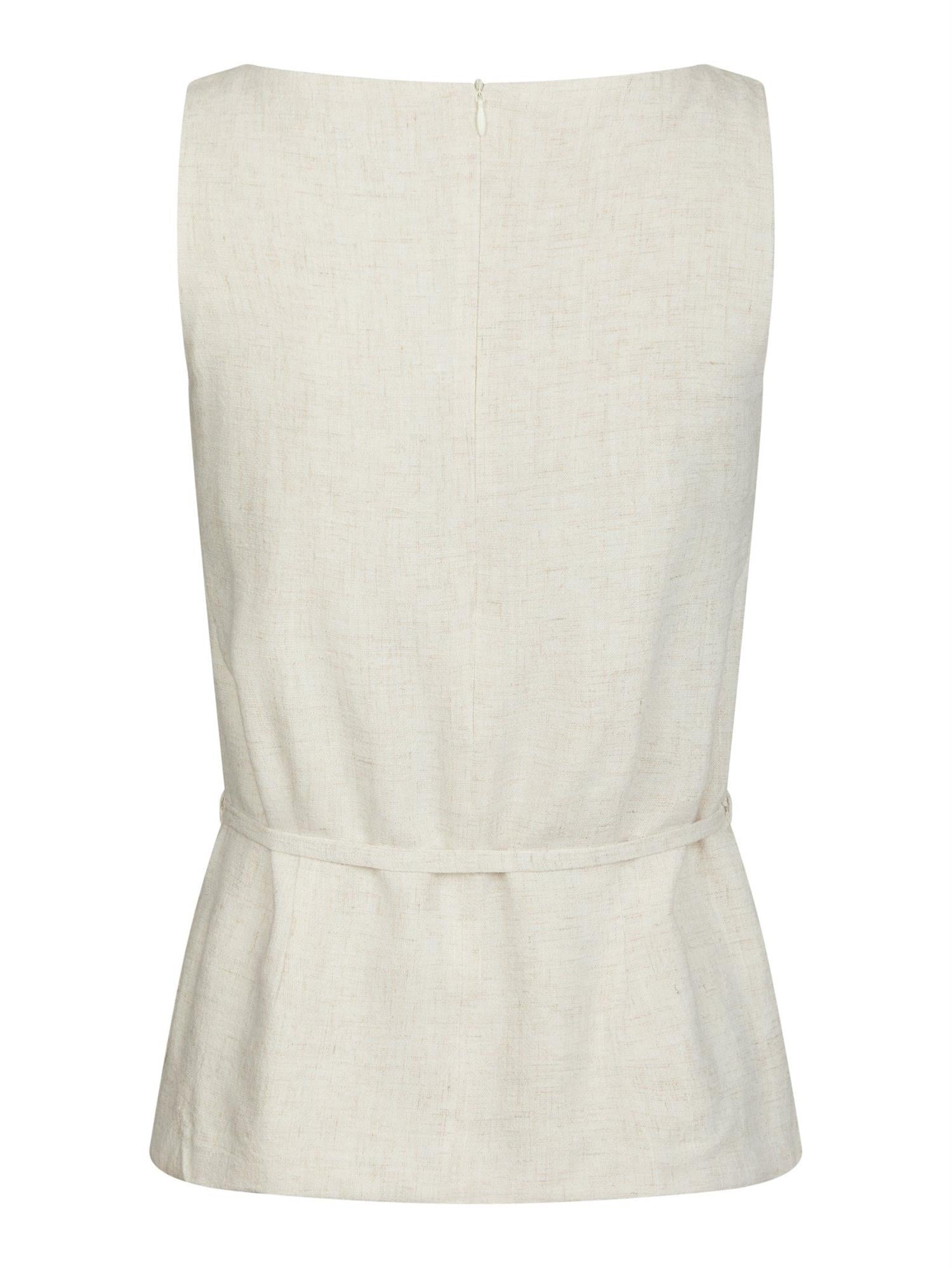 Nassa Linen Top Natural