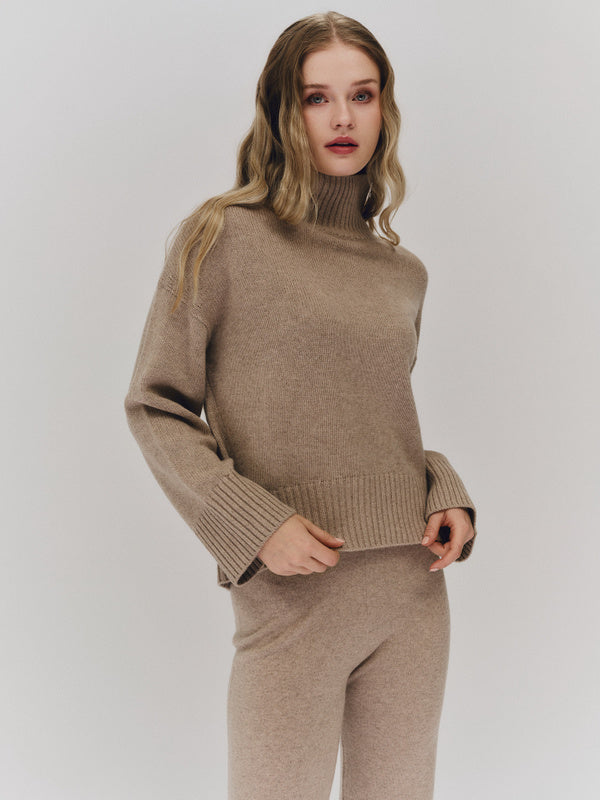 Lily Cashmere Sweater Beige