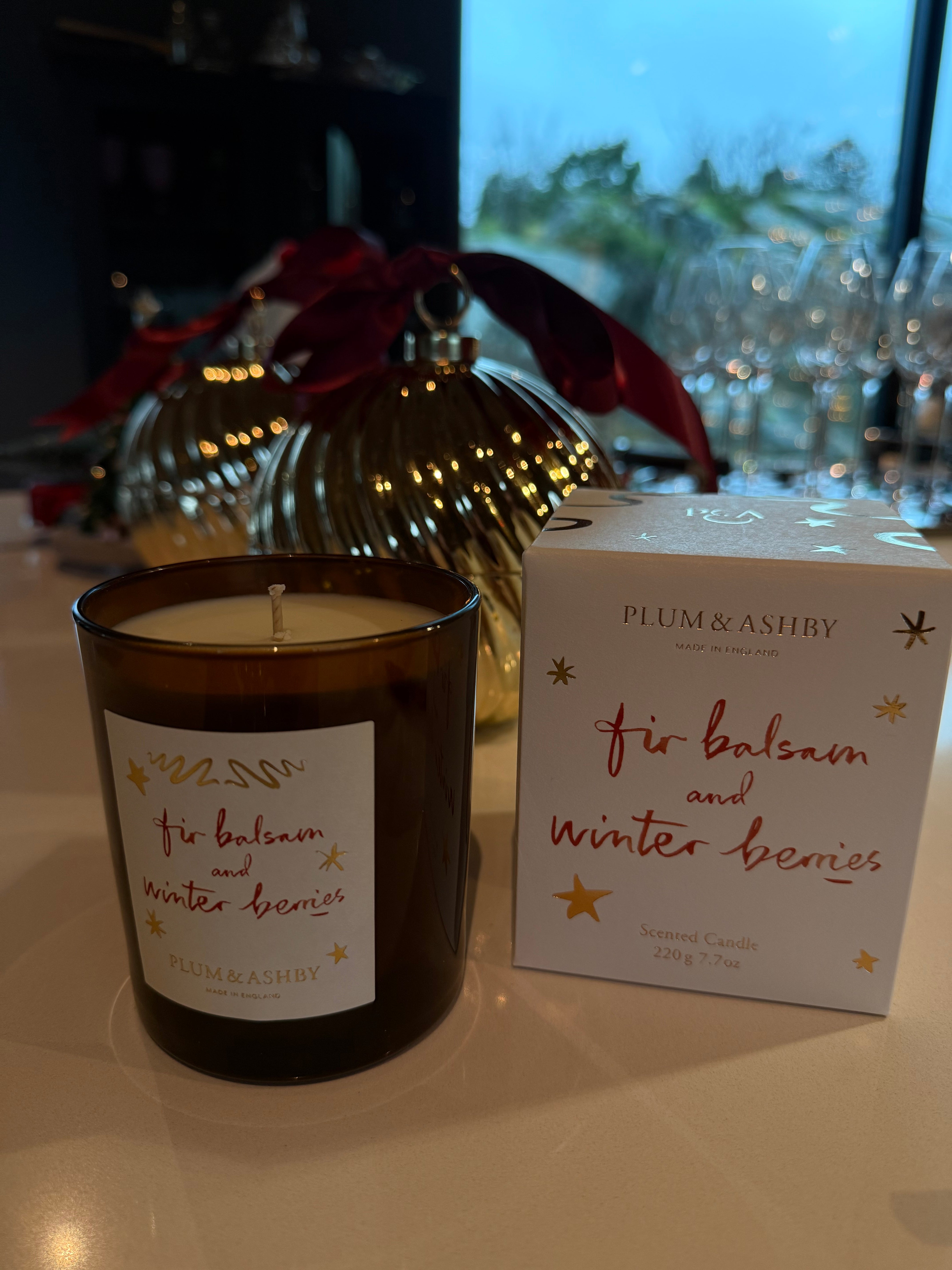 Fir Balsam And Winter Berries Candle