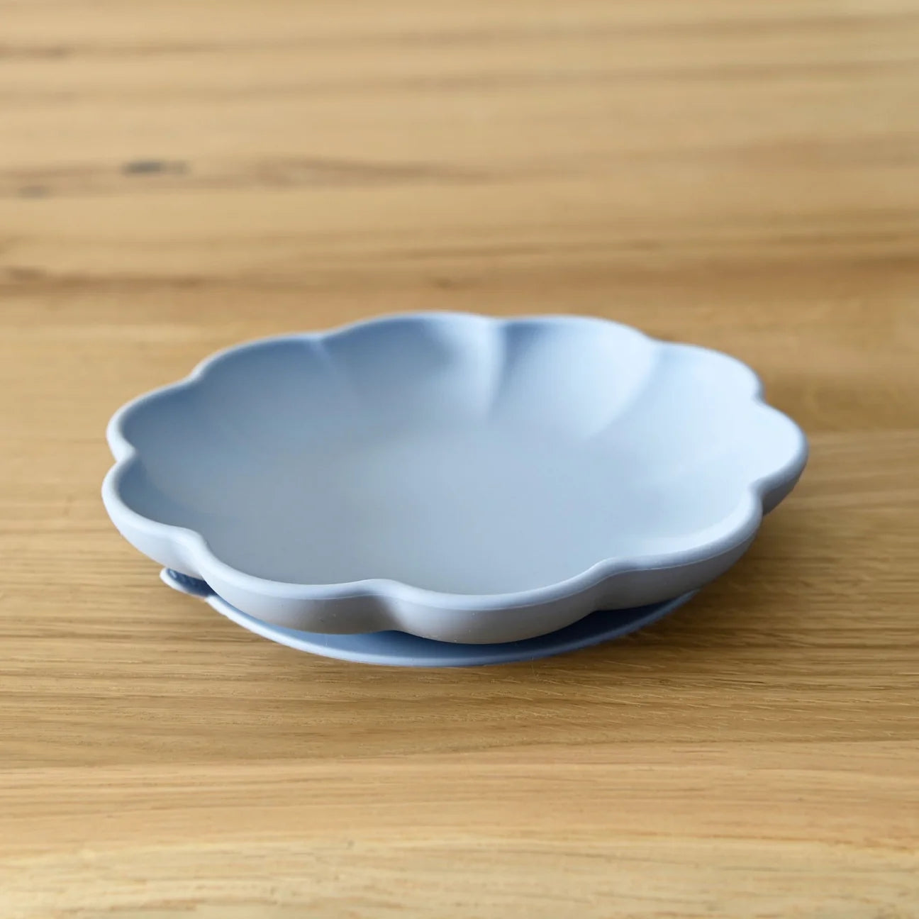 Poppy Plate Pale Blue