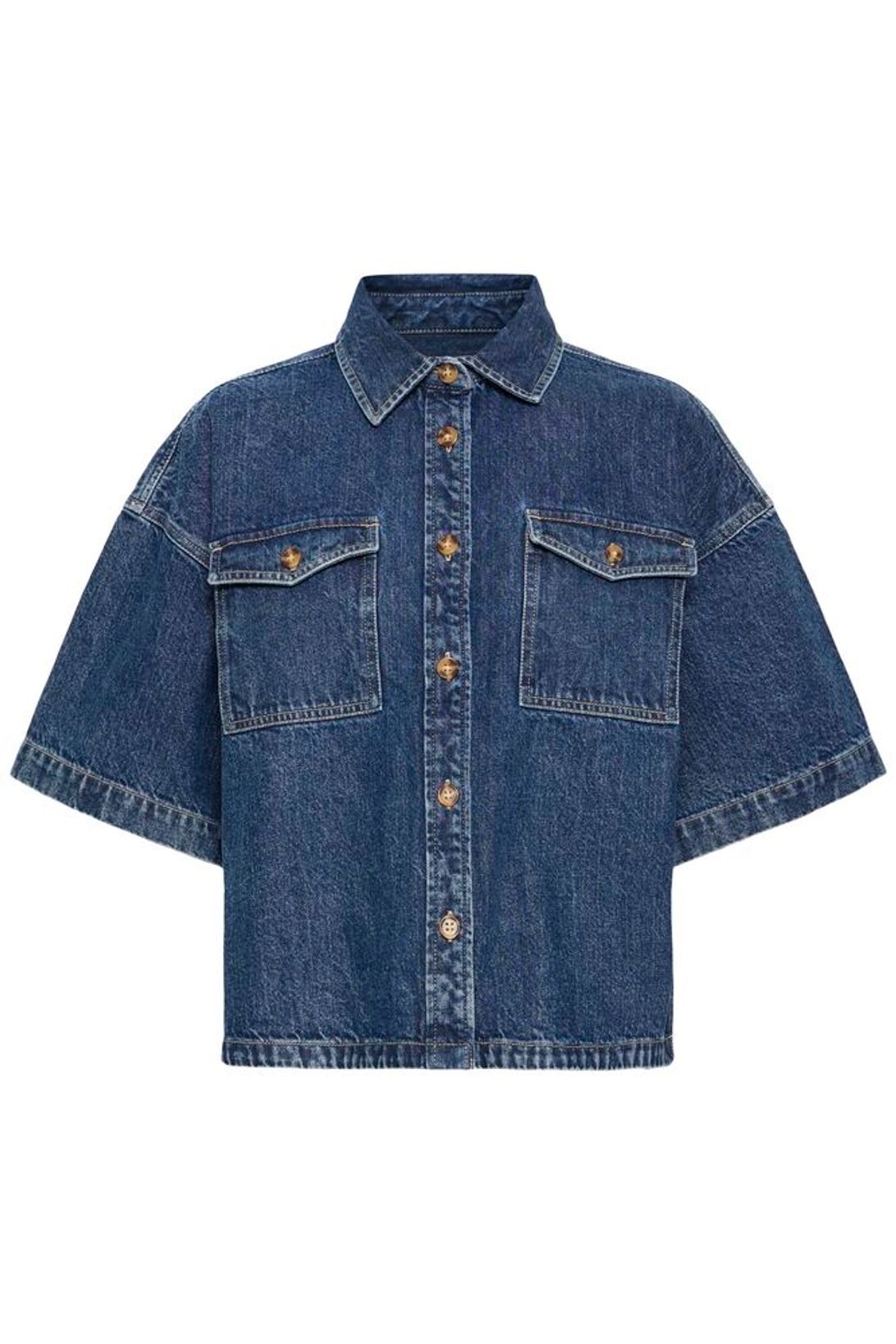 Kamina Shirt Medium Blue