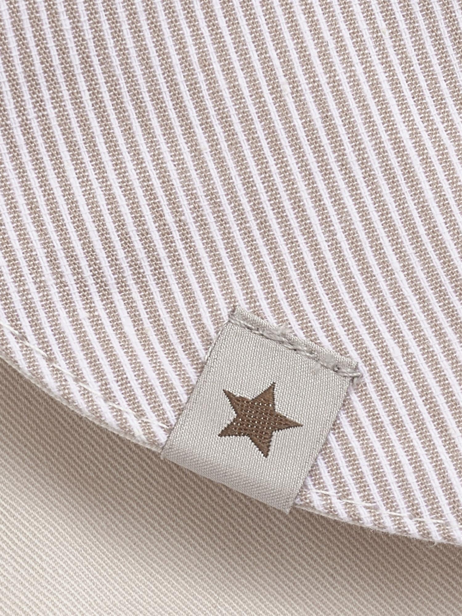 Sun Hat Stripe White Pepper