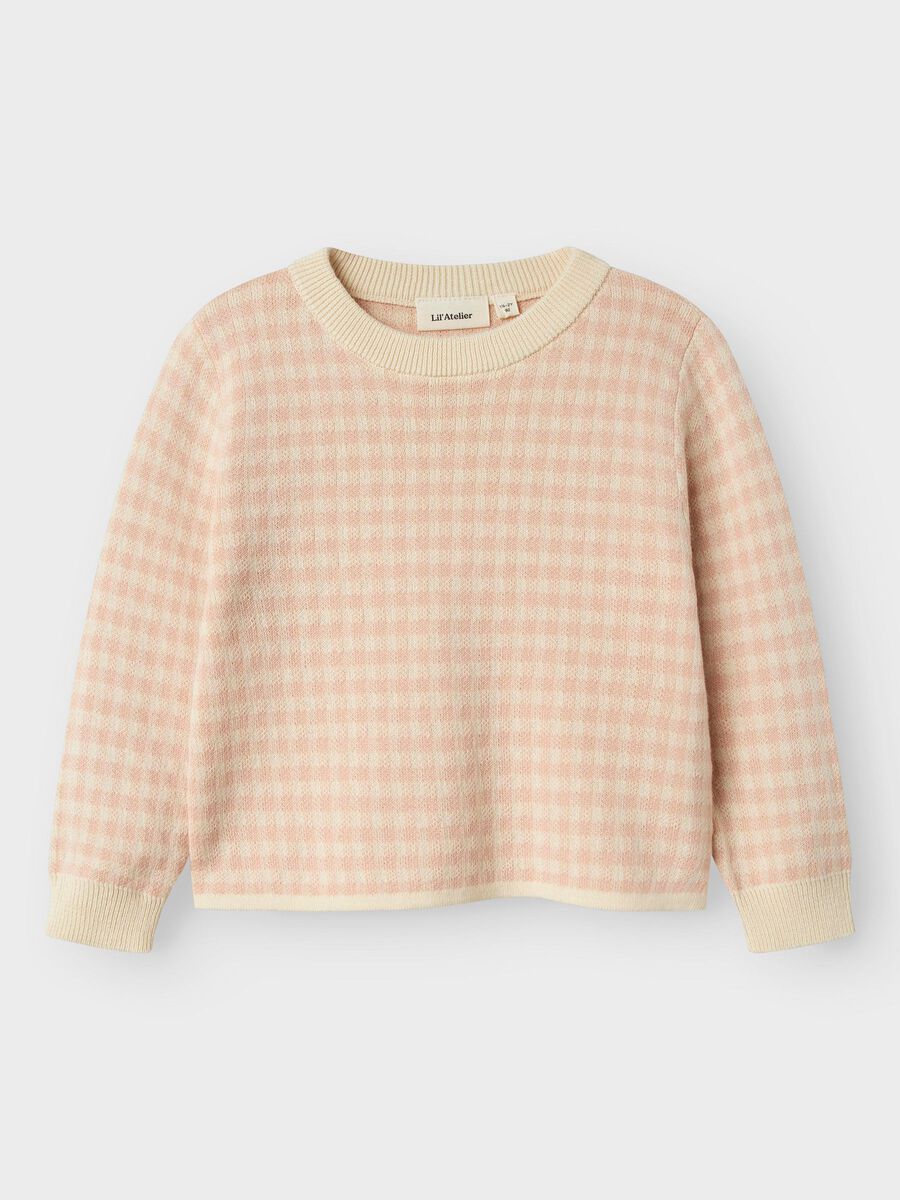 Nadie Langermet Loose Knit Cameo Rose